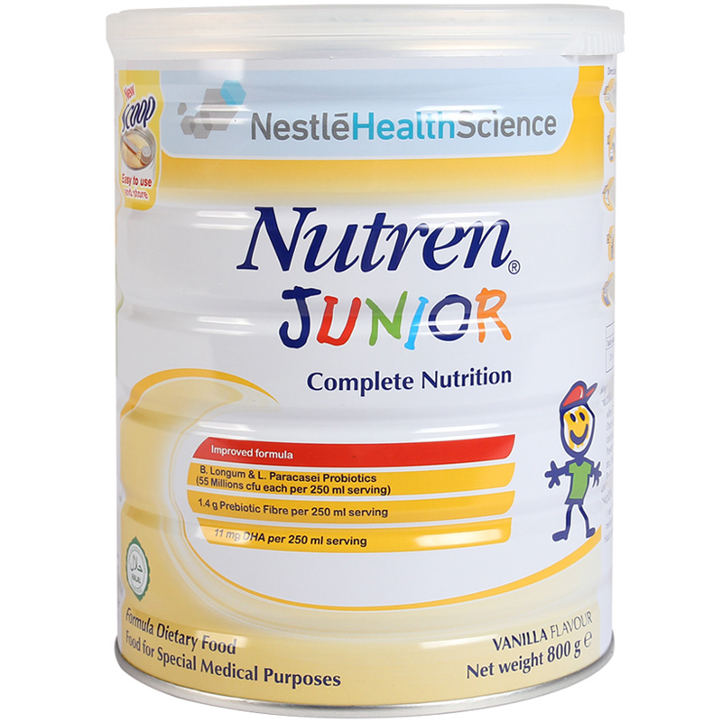 Sữa bột Nutren Junior 800g