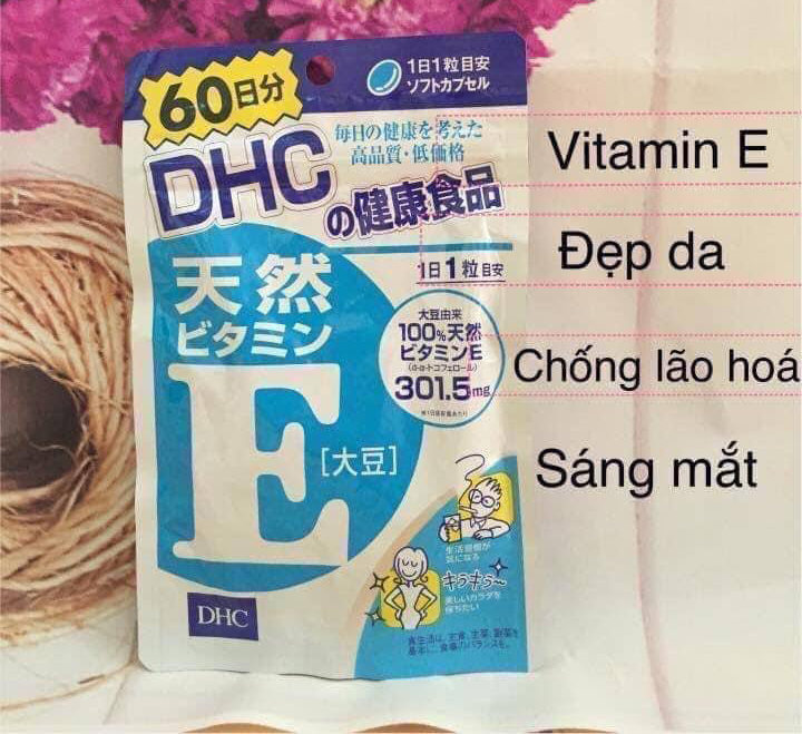 Vitamin E của DHC 20 ngày (gói 60 viên)